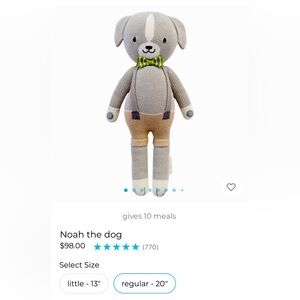 Cuddle and Kind puppy X-LARGE SIZE Baby Doll